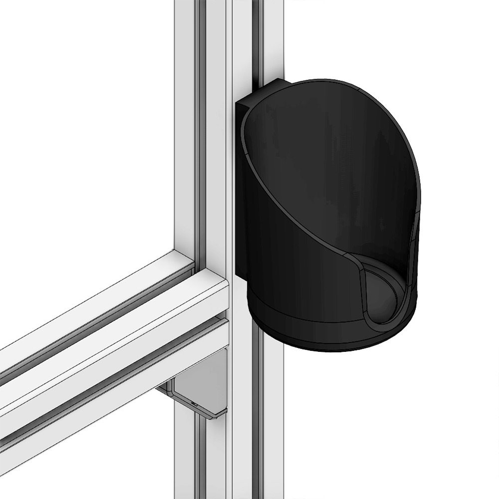 72-000-0 MODULAR SOLUTIONS CUP HOLDER HOLDS CUPS & MUGS